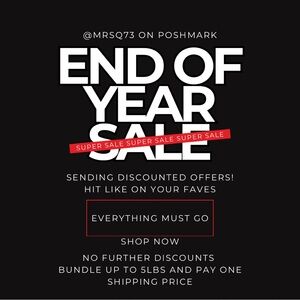 EVERYTHING MUST GO! EOY SALE!